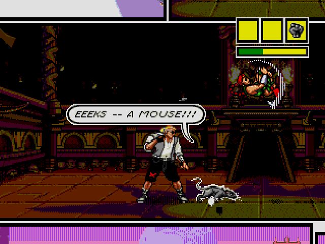 Comix Zone screenshot - Episode 2: Welcome to the Temple  Page 1
